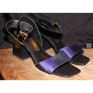 Kat Maconie Ankle Strap Block Heels!